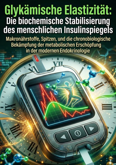 'Cover von Glykämische Elastizität: Die biochemische Stabilisierung des menschlichen Insulinspiegels'-Cover