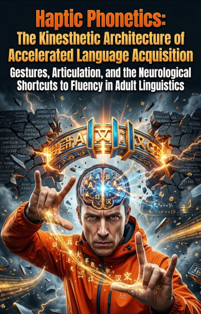 'Cover von Haptic Phonetics: The Kinesthetic Architecture of Accelerated Language Acquisition'-Cover
