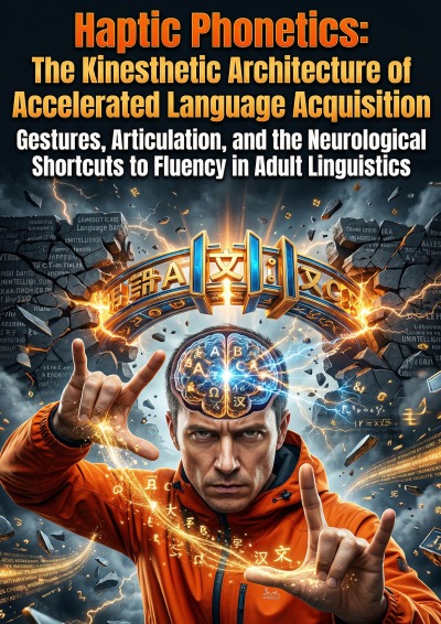 'Cover von Haptic Phonetics: The Kinesthetic Architecture of Accelerated Language Acquisition'-Cover