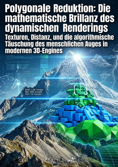 'Cover von Polygonale Reduktion: Die mathematische Brillanz des dynamischen Renderings'-Cover