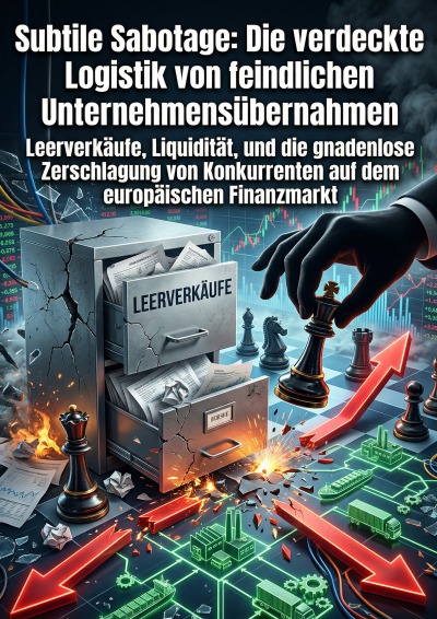 'Cover von Subtile Sabotage: Die verdeckte Logistik von feindlichen Unternehmensübernahmen'-Cover