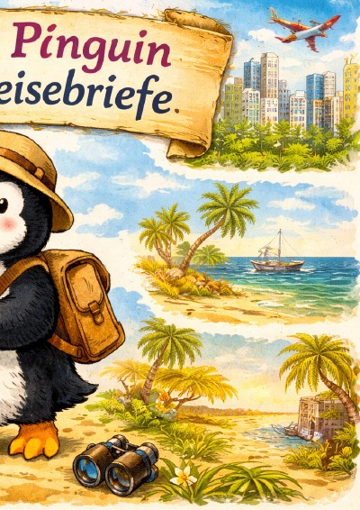 'Cover von Der kleine Pinguin und seine Reisebriefe'-Cover