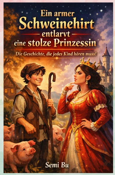 'Cover von Ein armer Schweinehirt entlarvt eine stolze Prinzessin – die Geschichte, die jedes Kind hören muss!'-Cover