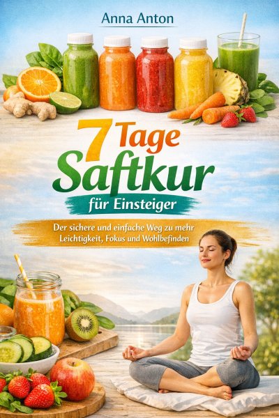 'Cover von 7 Tage Saftkur für Einsteiger'-Cover