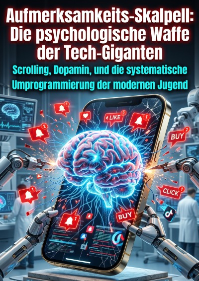 'Cover von Aufmerksamkeits-Skalpell: Die psychologische Waffe der Tech-Giganten'-Cover