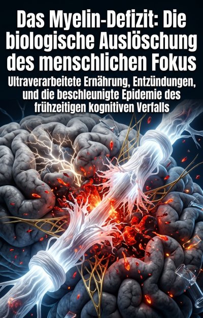 'Cover von Das Myelin-Defizit: Die biologische Auslöschung des menschlichen Fokus'-Cover