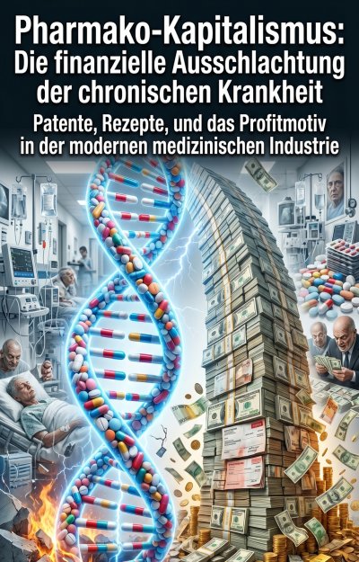 'Cover von Pharmako-Kapitalismus: Die finanzielle Ausschlachtung der chronischen Krankheit'-Cover