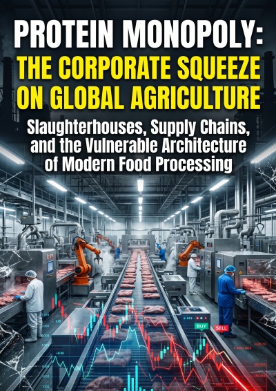 'Cover von Protein Monopoly: The Corporate Squeeze on Global Agriculture'-Cover