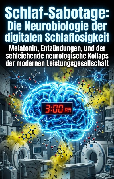 'Cover von Schlaf-Sabotage: Die Neurobiologie der digitalen Schlaflosigkeit'-Cover