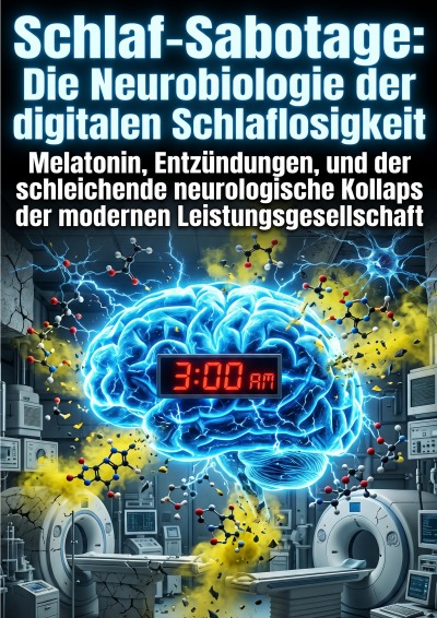 'Cover von Schlaf-Sabotage: Die Neurobiologie der digitalen Schlaflosigkeit'-Cover