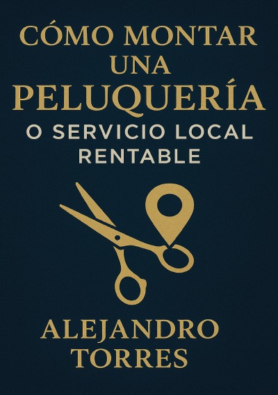 'Cover von Cómo Montar una Peluquería o Servicio Local Rentable'-Cover