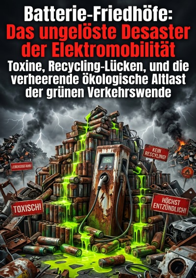 'Cover von Batterie-Friedhöfe: Das ungelöste Desaster der Elektromobilität'-Cover