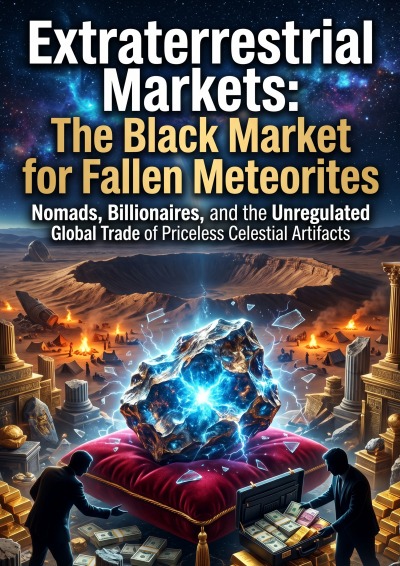'Cover von Extraterrestrial Markets: The Black Market for Fallen Meteorites'-Cover
