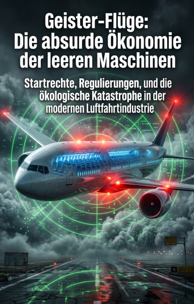 'Cover von Geister-Flüge: Die absurde Ökonomie der leeren Maschinen'-Cover