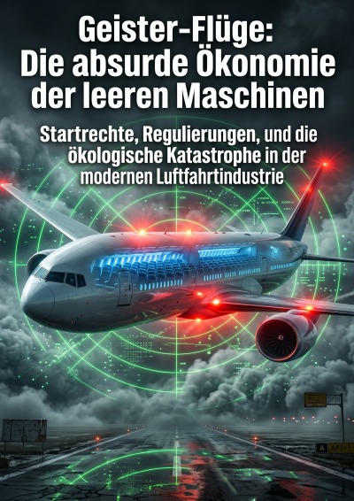 'Cover von Geister-Flüge: Die absurde Ökonomie der leeren Maschinen'-Cover