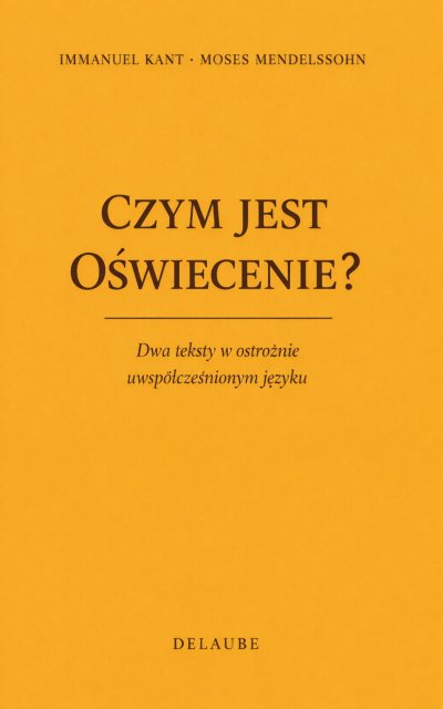 'Cover von Czym jest oświecenie?'-Cover