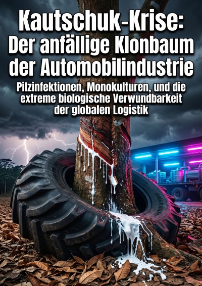'Cover von Kautschuk-Krise: Der anfällige Klonbaum der Automobilindustrie'-Cover