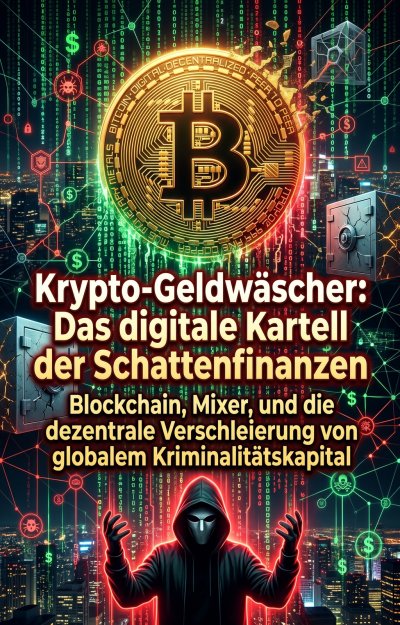 'Cover von Krypto-Geldwäscher: Das digitale Kartell der Schattenfinanzen'-Cover