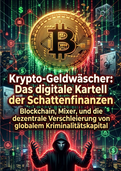 'Cover von Krypto-Geldwäscher: Das digitale Kartell der Schattenfinanzen'-Cover
