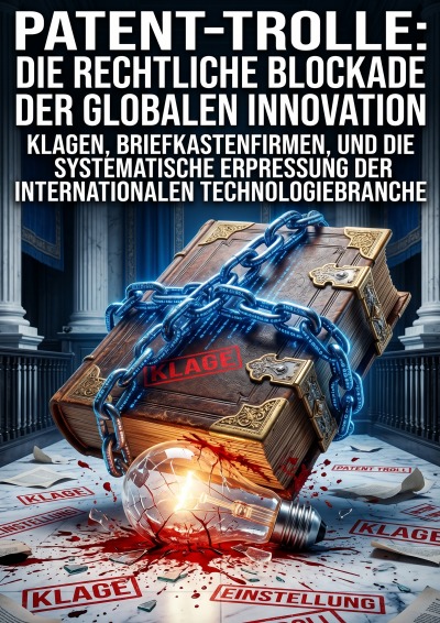 'Cover von Patent-Trolle: Die rechtliche Blockade der globalen Innovation'-Cover