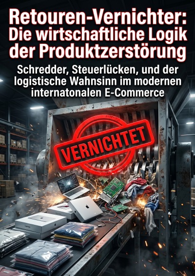 'Cover von Retouren-Vernichter: Die wirtschaftliche Logik der Produktzerstörung'-Cover