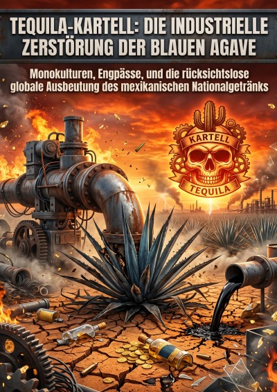 'Cover von Tequila-Kartell: Die industrielle Zerstörung der blauen Agave'-Cover
