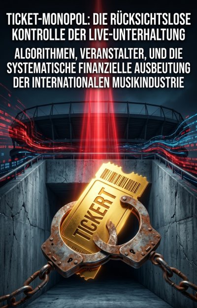 'Cover von Ticket-Monopol: Die rücksichtslose Kontrolle der Live-Unterhaltung'-Cover