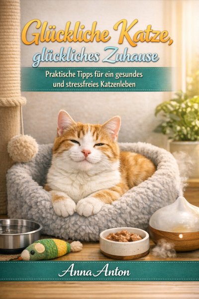 'Cover von Glückliche Katze, glückliches Zuhause'-Cover