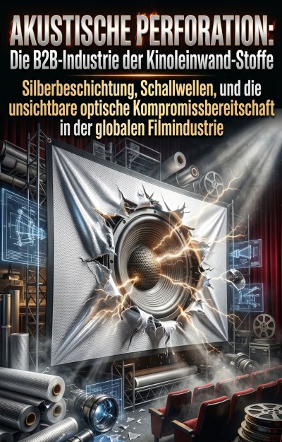 'Cover von Akustische Perforation: Die B2B-Industrie der Kinoleinwand-Stoffe'-Cover