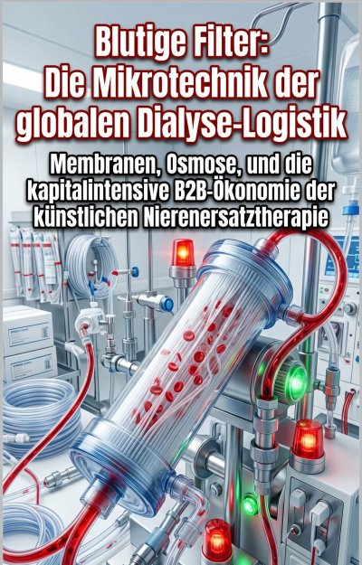 'Cover von Blutige Filter: Die Mikrotechnik der globalen Dialyse-Logistik'-Cover