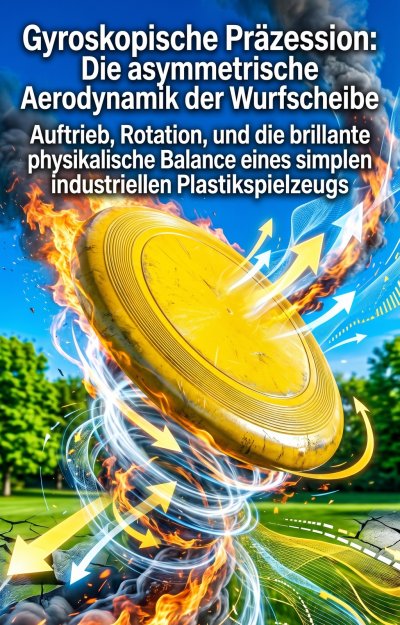 'Cover von Gyroskopische Präzession: Die asymmetrische Aerodynamik der Wurfscheibe'-Cover