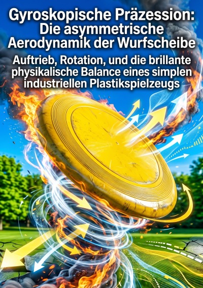 'Cover von Gyroskopische Präzession: Die asymmetrische Aerodynamik der Wurfscheibe'-Cover