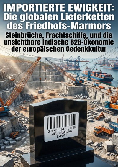 'Cover von Importierte Ewigkeit: Die globalen Lieferketten des Friedhofs-Marmors'-Cover