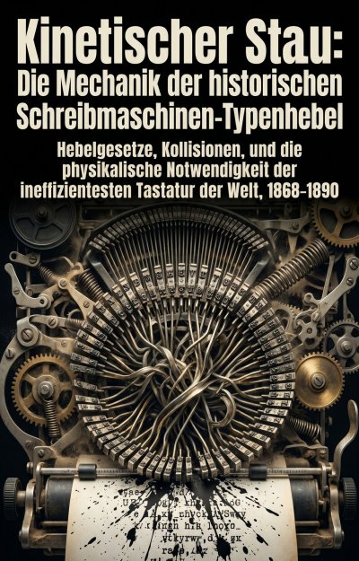 'Cover von Kinetischer Stau: Die Mechanik der historischen Schreibmaschinen-Typenhebel'-Cover