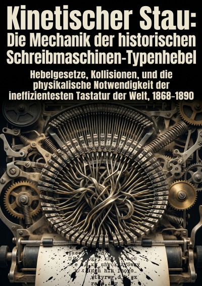 'Cover von Kinetischer Stau: Die Mechanik der historischen Schreibmaschinen-Typenhebel'-Cover
