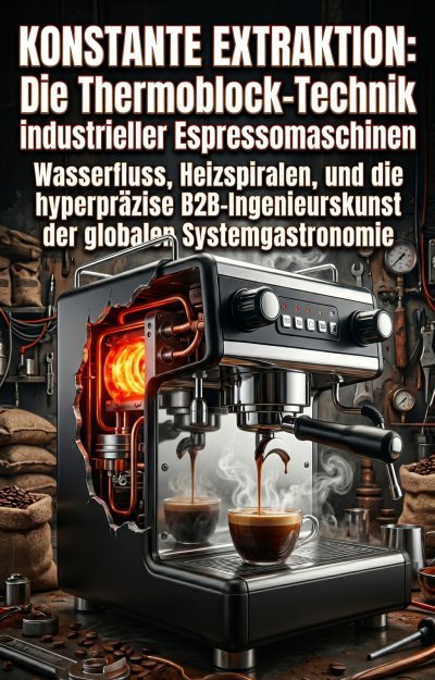 'Cover von Konstante Extraktion: Die Thermoblock-Technik industrieller Espressomaschinen'-Cover