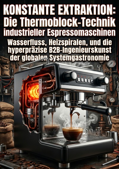 'Cover von Konstante Extraktion: Die Thermoblock-Technik industrieller Espressomaschinen'-Cover