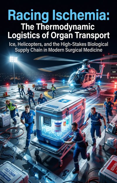 'Cover von Racing Ischemia: The Thermodynamic Logistics of Organ Transport'-Cover