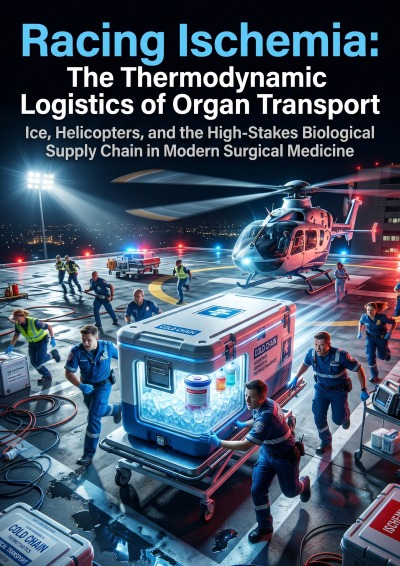 'Cover von Racing Ischemia: The Thermodynamic Logistics of Organ Transport'-Cover