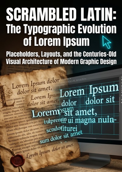 'Cover von Scrambled Latin: The Typographic Evolution of Lorem Ipsum'-Cover