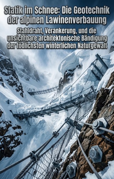 'Cover von Statik im Schnee: Die Geotechnik der alpinen Lawinenverbauung'-Cover