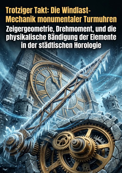 'Cover von Trotziger Takt: Die Windlast-Mechanik monumentaler Turmuhren'-Cover
