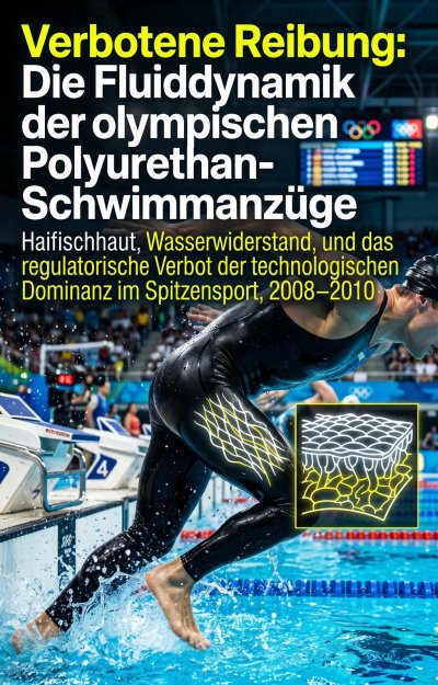 'Cover von Verbotene Reibung: Die Fluiddynamik der olympischen Polyurethan-Schwimmanzüge'-Cover