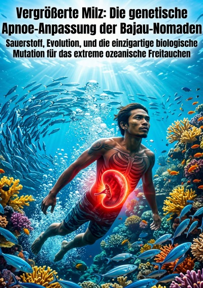 'Cover von Vergrößerte Milz: Die genetische Apnoe-Anpassung der Bajau-Nomaden'-Cover