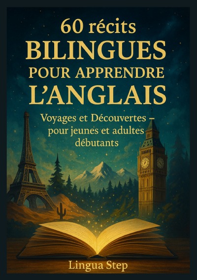 'Cover von 60 Récits Bilingues pour Apprendre l’Anglais: Voyages et Découvertes'-Cover
