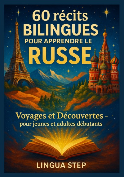 'Cover von 60 Récits Bilingues pour Apprendre le Russe: Voyages et Découvertes'-Cover