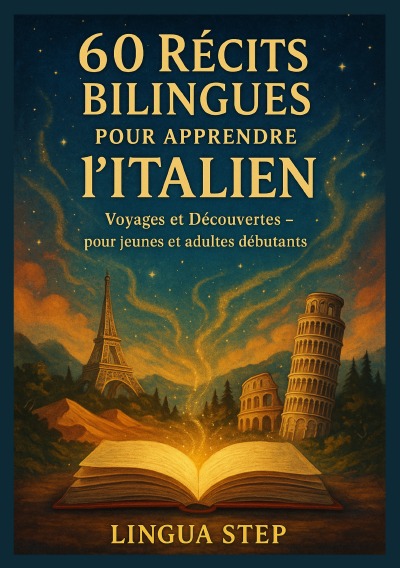 'Cover von 60 Récits Bilingues pour Apprendre l’Italien: Voyages et Découvertes'-Cover