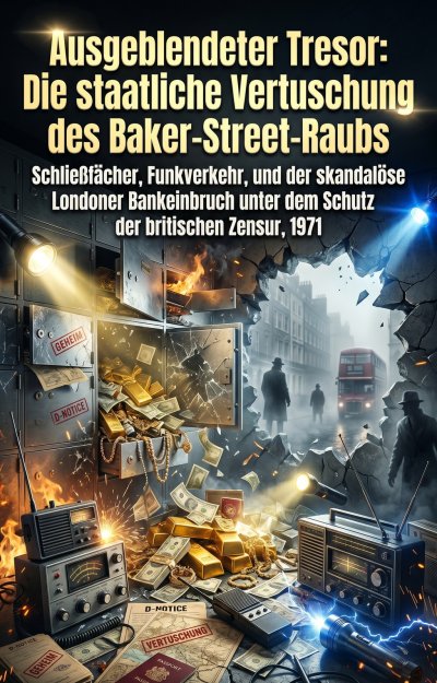 'Cover von Ausgeblendeter Tresor: Die staatliche Vertuschung des Baker-Street-Raubs'-Cover