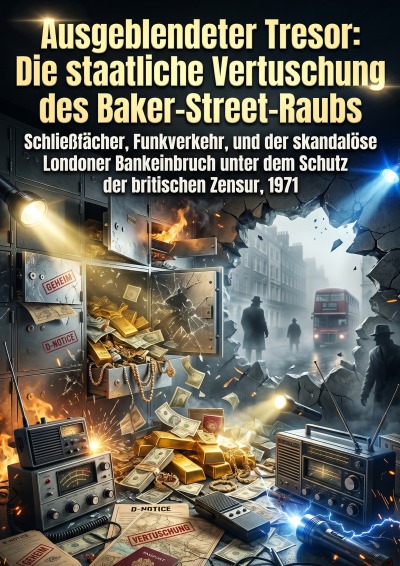 'Cover von Ausgeblendeter Tresor: Die staatliche Vertuschung des Baker-Street-Raubs'-Cover