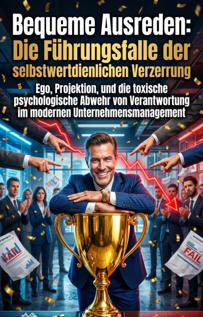 'Cover von Bequeme Ausreden: Die Führungsfalle der selbstwertdienlichen Verzerrung'-Cover